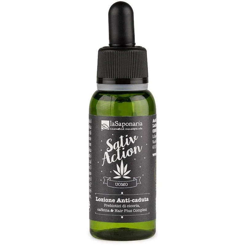 La Saponaria Sativaction Lozione Anticaduta Capelli Uomo 30ml