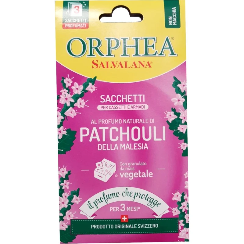 Orphea Salvalana Sacchetti Cassetti E Armadi Patchouli 3 Pezzi
