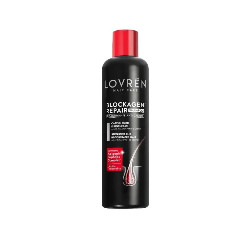 Lovren Hair Blockagen Repair shampoo anti-caduta 250ml