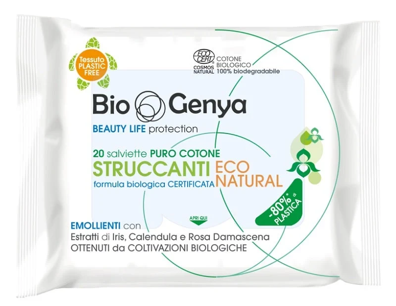 Biogenya 20 Salviette Struccanti Eco Natural