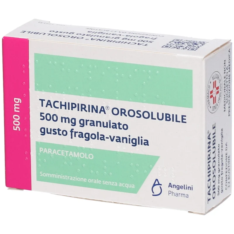 Tachipirina Orosolubile 12 Bustine 500 mg