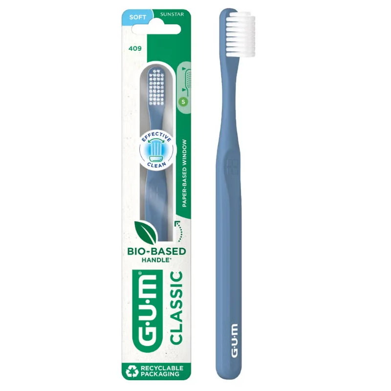 Gum Classic 409 Spazzolino Morbido Compatto