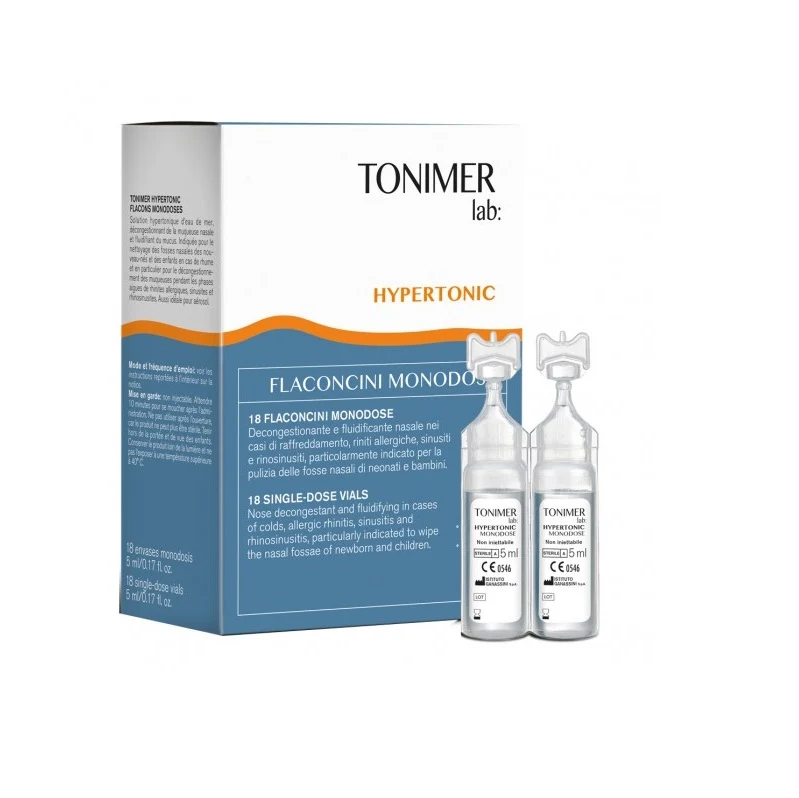 Tonimer Lab Hypertonic 18 Flaconcini Monodose