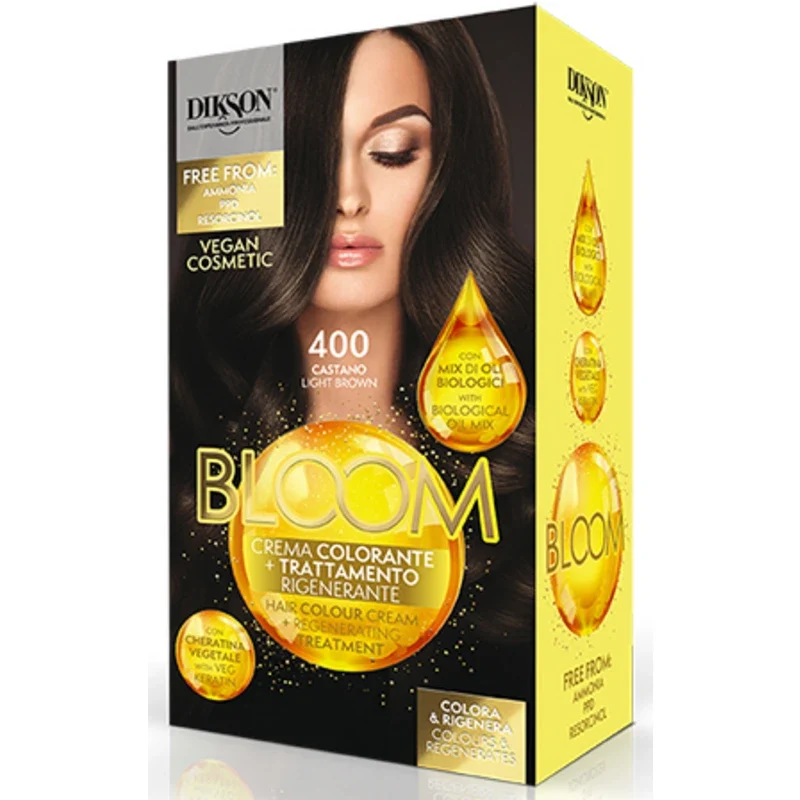 Bloom 2 in 1 Crema Colorante 400 Castano