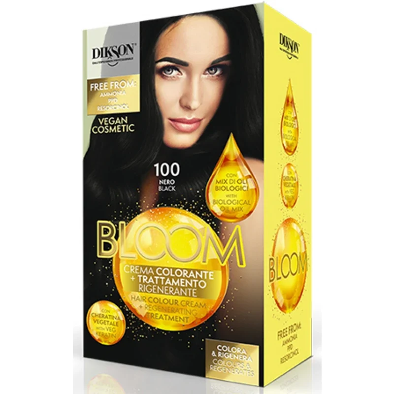 Bloom 2 in 1 Crema Colorante 100 Nero