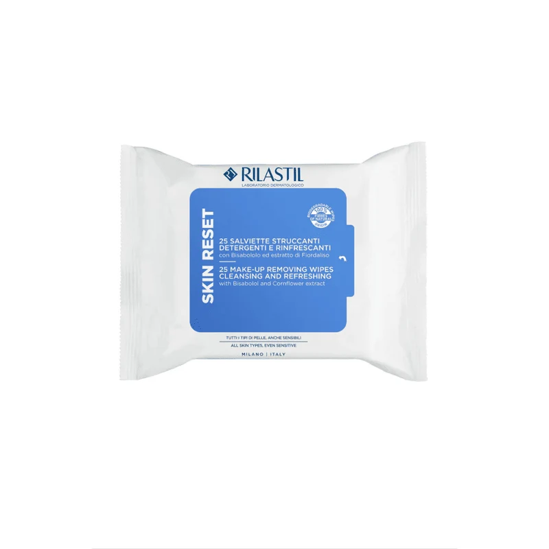 Rilastil Skin Reset Salviette Struccanti Detergenti 25 pz