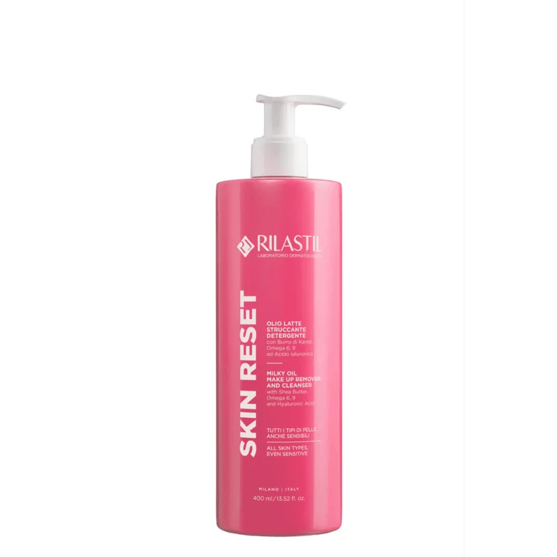 Rilastil Skin Reset Olio Latte Struccante Detergente 200 ml