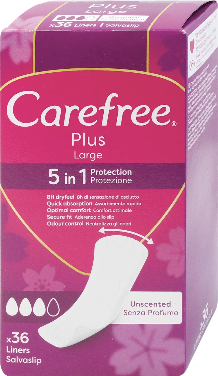 Carefree Plus Long Large x36