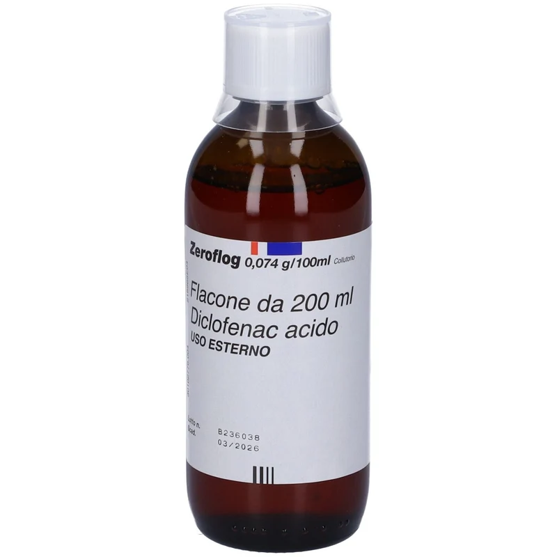Zeroflog Collutorio 0,074/100ml 200ml