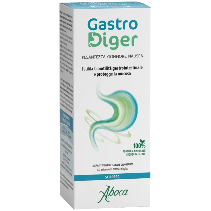 Aboca GastroDiger Sciroppo 180g – Dispositivo Medico per la Digestione