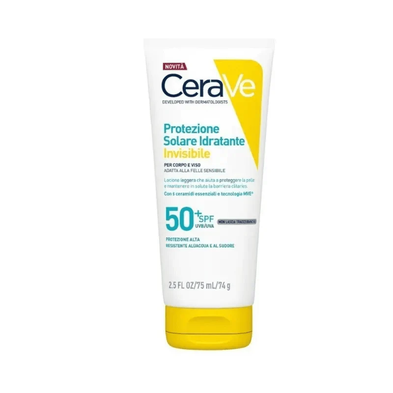 CeraVe protezione solare idratante invisibile SPF50+ - 75ml