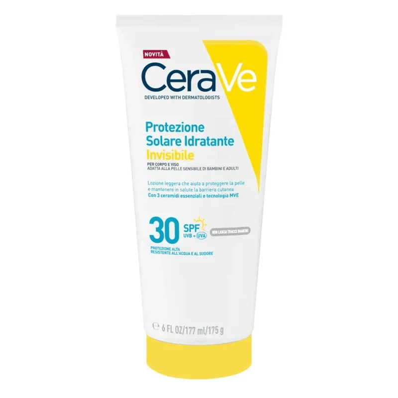 CeraVe protezione solare idratante invisibile SPF30 - 177ml