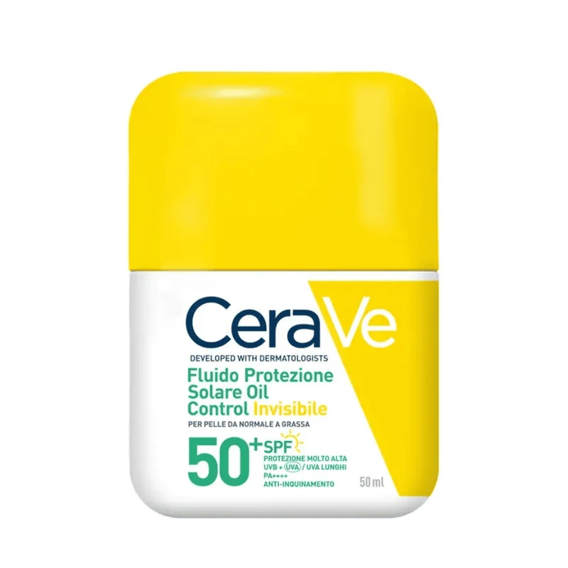 CeraVe Fluido Protezione Solare Idratante Oil Control SPD50+ - 50ml