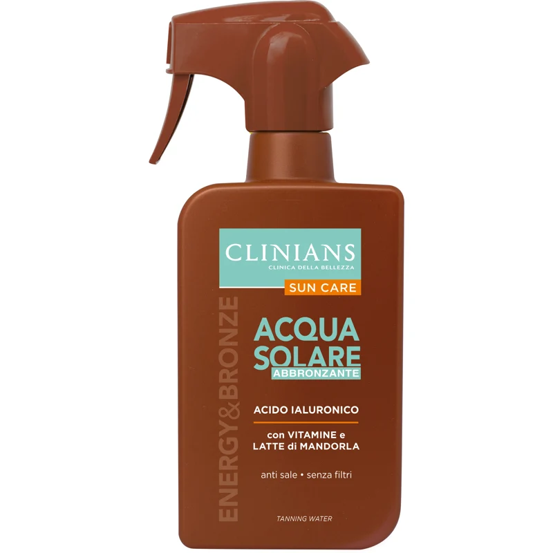 Clinians Solare Acqua Abbronzante Energy & Bronze 450 Ml