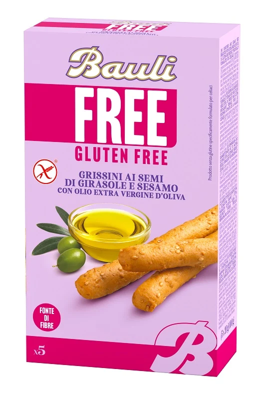 Bauli free grissini semi girasole e sesamo 100 g