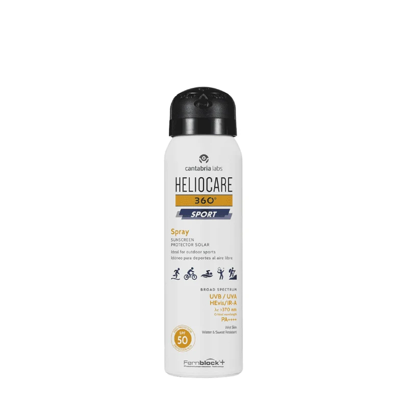 Heliocare 360° Sport Spray SPF 50+ – Protezione Solare Corpo 100ml