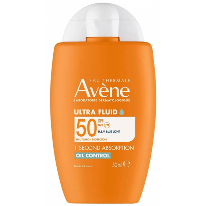 Avene Solare Ultra Fluido Oil Control Spf 50+ - Flacone 50ml
