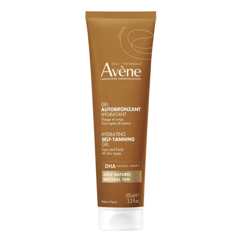 Avene Gel Autoabbronzante Idratante, Viso e Corpo, Flacone 100ml