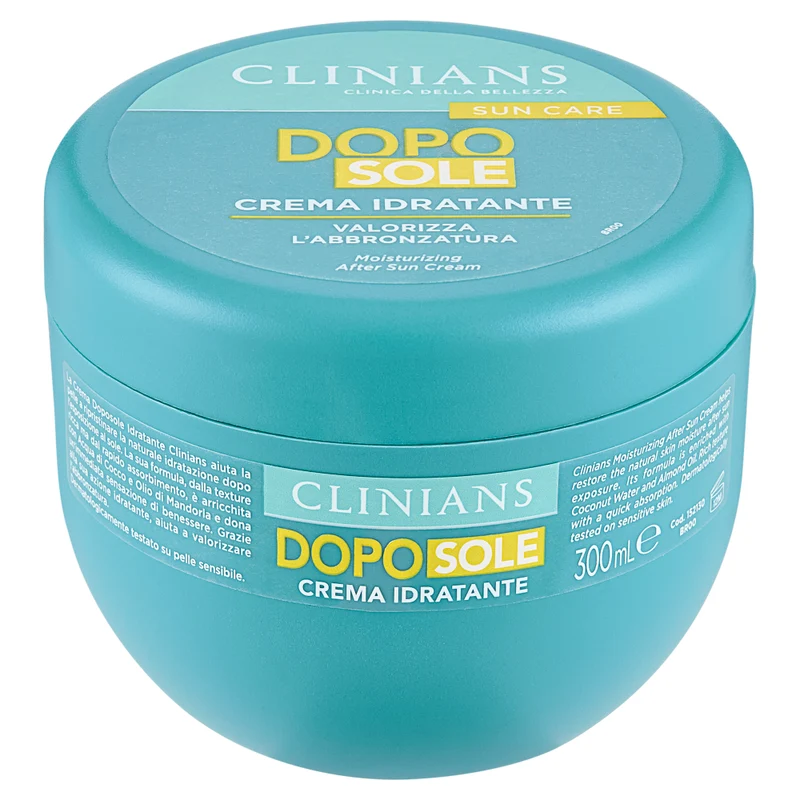 Clinians Crema Idrat. Doposole 300 Ml