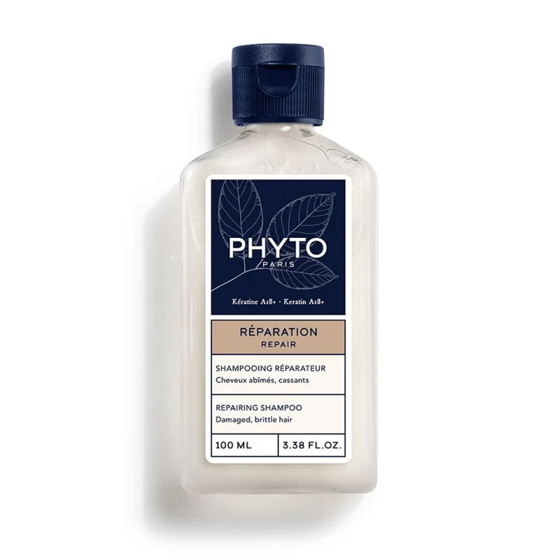 PHYTO Shampoo Riparazione 100ml - Capelli Danneggiati e Fragili