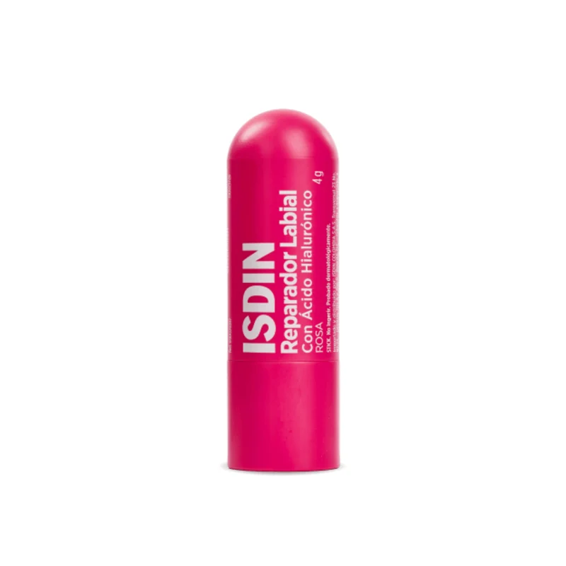 ISDIN Reparador Labial Rosa - Balsamo Riparatore per Labbra Screpolate