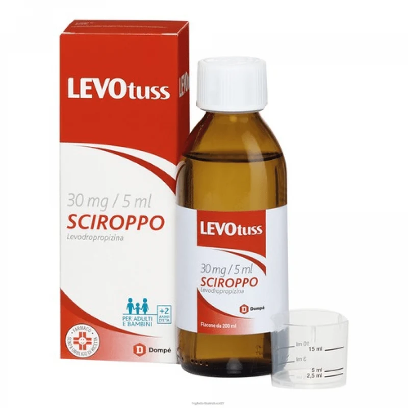Levotuss Sciroppo 30 mg/5 ml Levodropropizina 200 ml