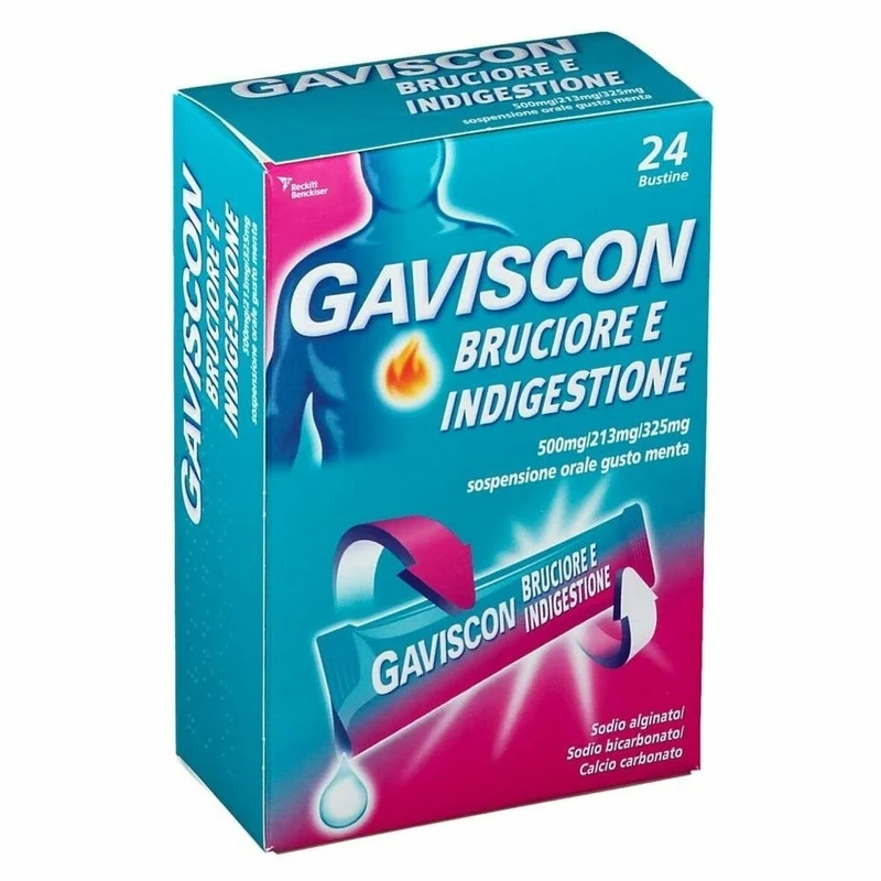 Gaviscon Bruciore e Indigestione 24 Bustine