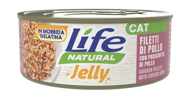 Life Natural Jelly Pollo Prosciutto 70 g