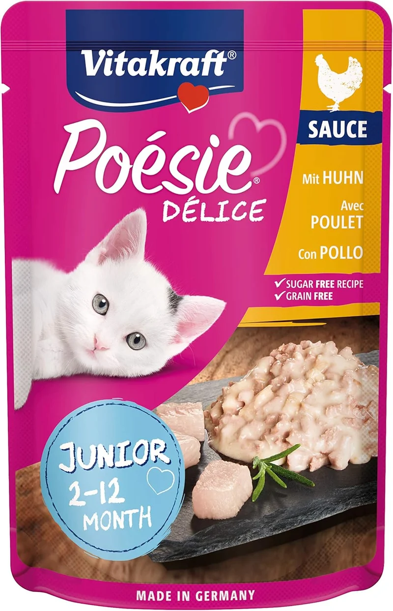 Vitakraft Poesie Delisauce Pollo Junior 85 g