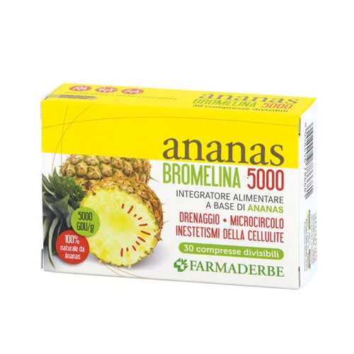 Ananas bromelina 5000 30 compresse