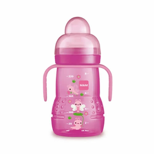 MAM TRAINER 220 ML 4+ BECCUCCIO SOFT SILICONE FEMMINA