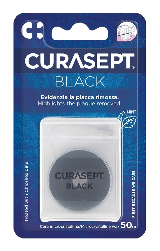 Curasept floss cerato nero clorexidina