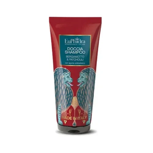 Euphidra doccia shampoo bergamotto e patchouli 200 ml