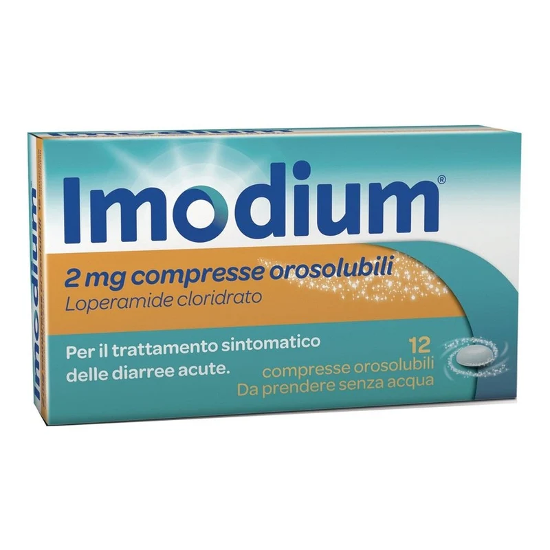 Imodium 2mg 12 compresse orosolubili