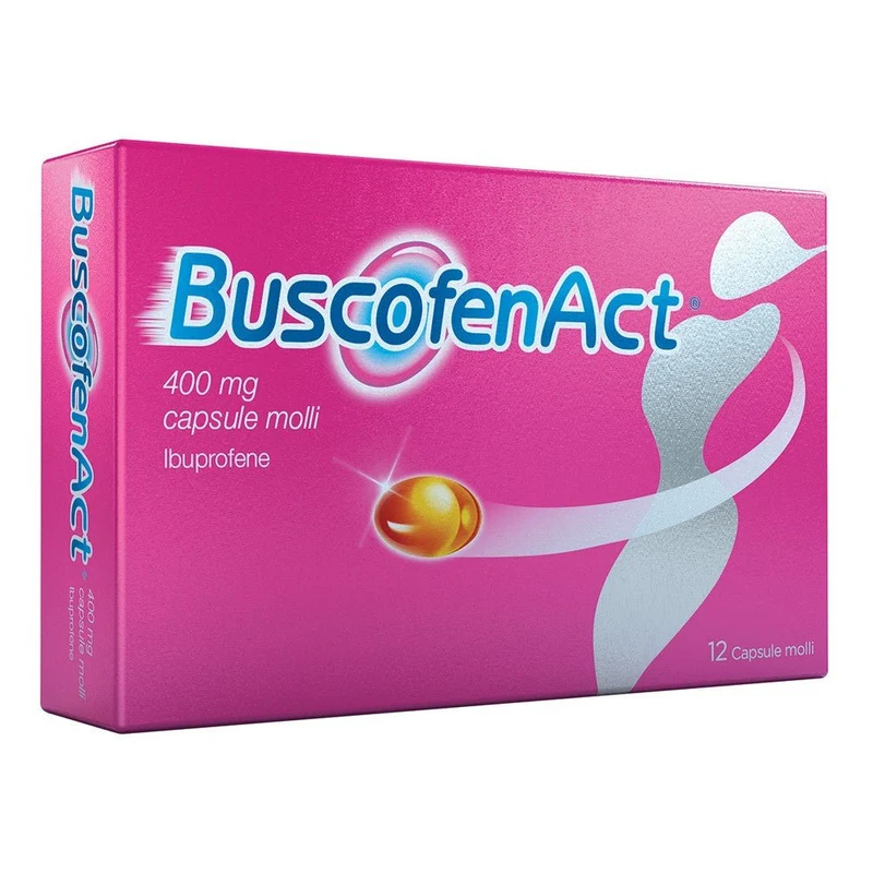Buscofenact 400mg 12 capsule molli