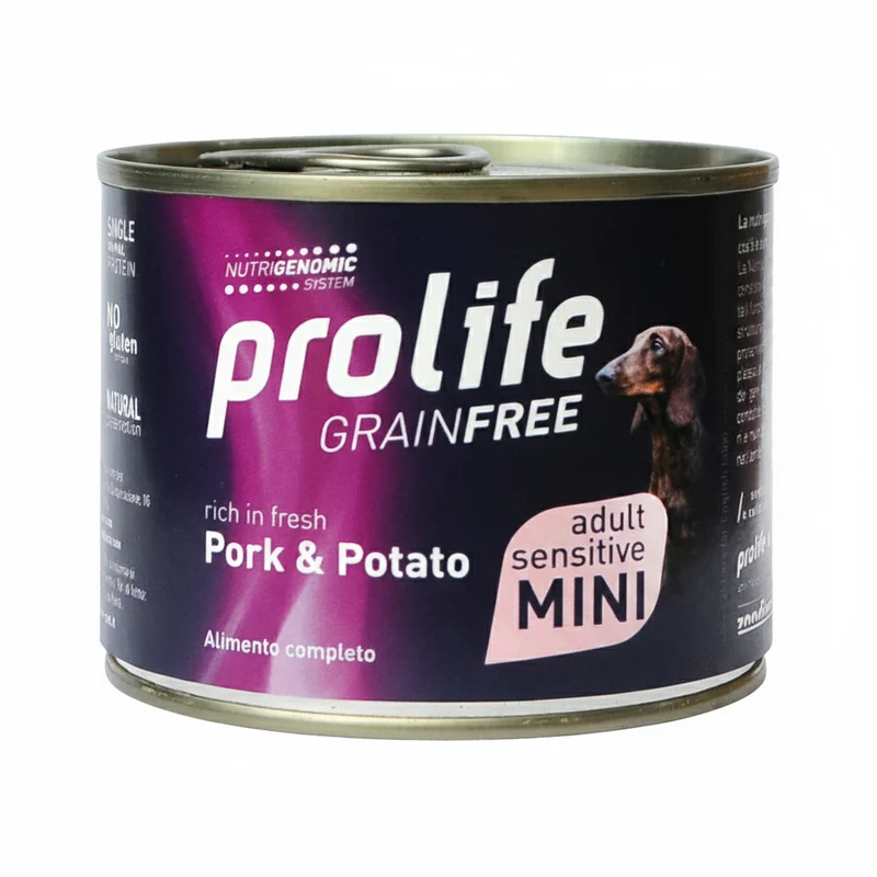 Prolife Dog Grain Free Adult Pork & Potato Mini 200 g