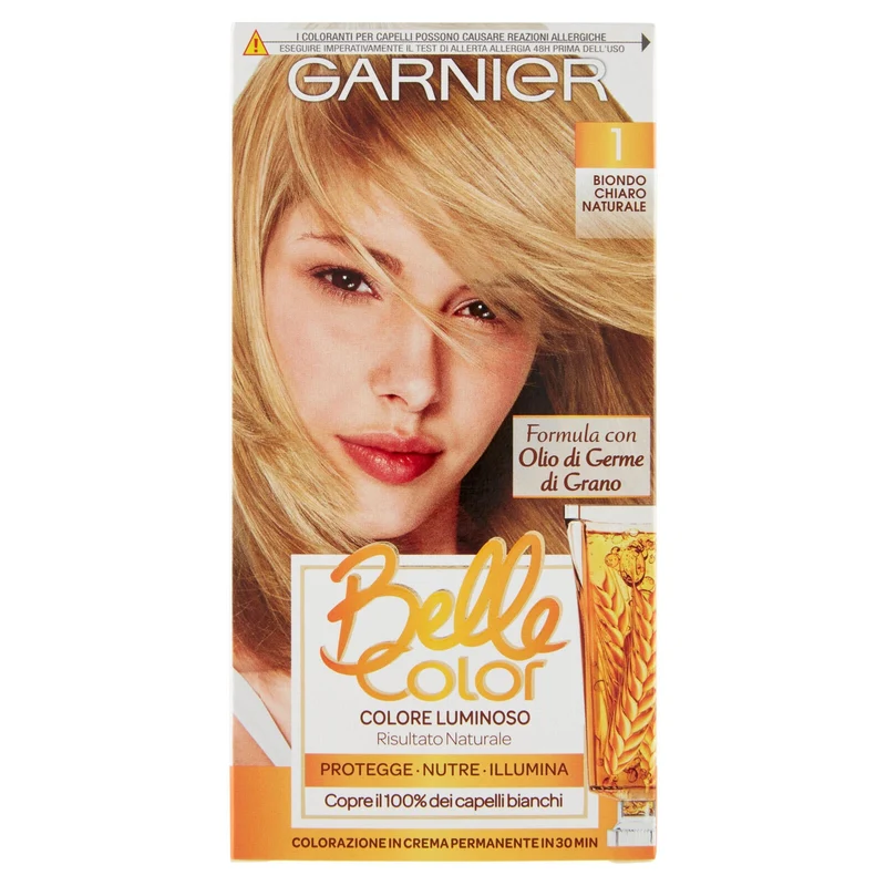 Garnier Tinta Capelli Belle Color,1 Biondo Chiaro Naturale