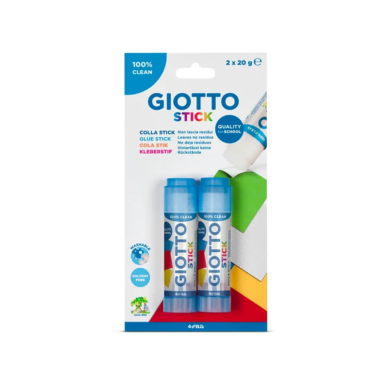 Giotto Set 2pz Colla Stick 20 GR