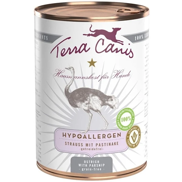 Terra Canis Ipoallergenico Struzzo 400 g