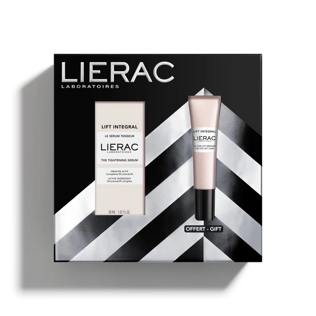 Cofanetto Lierac Lift Integral: Siero Tensore 30ml + Contorno Occhi Liftante 15ml IN REGALO