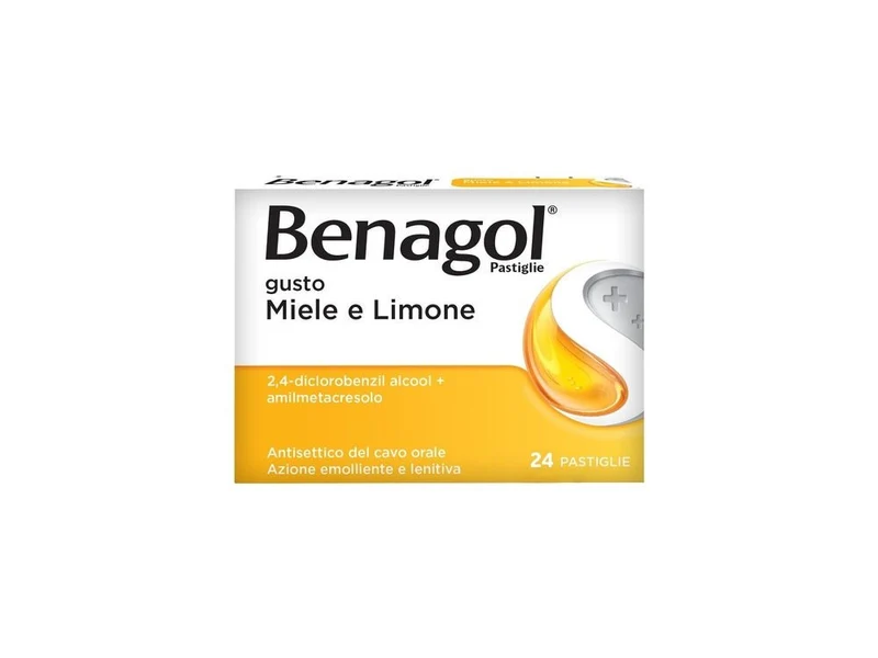 Benagol 24 pastiglie gusto miele e limone