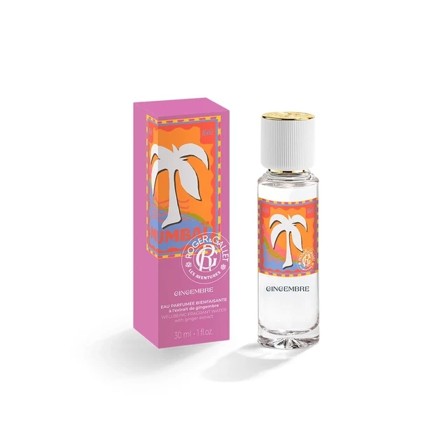 Roger & Gallet Gingembre Eau Parfumee 30ml, Acqua Profumata di Benessere Edizione Limitata