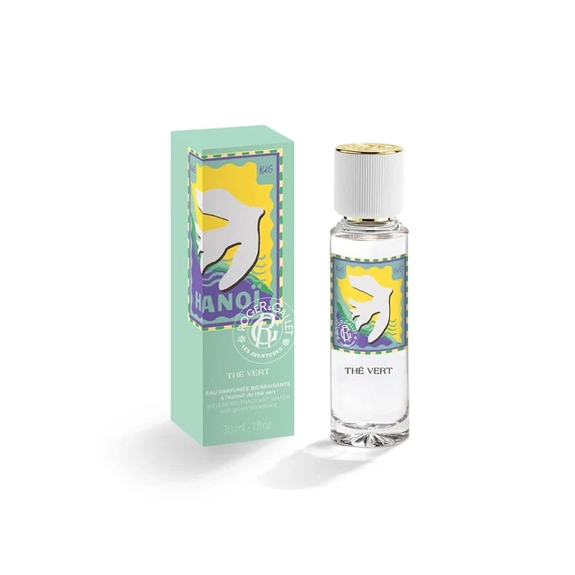 Roger & Gallet The Vert Eau Parfume 30ml, Acqua Profumata di Benessere Edizione Limitata