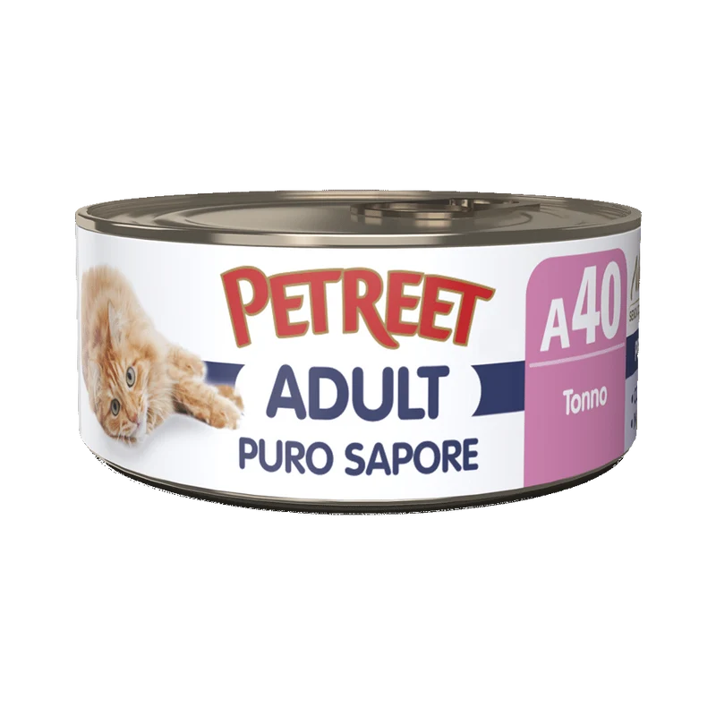 Petreet Adult Puro Sapore Tonno Per Gatti Lattina 70g