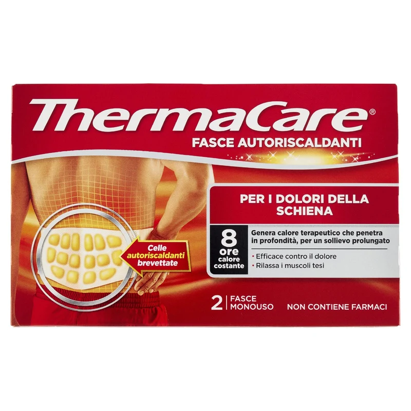 ThermaCare Fasce Autoriscaldanti per i Dolori della Schiena 2 pz