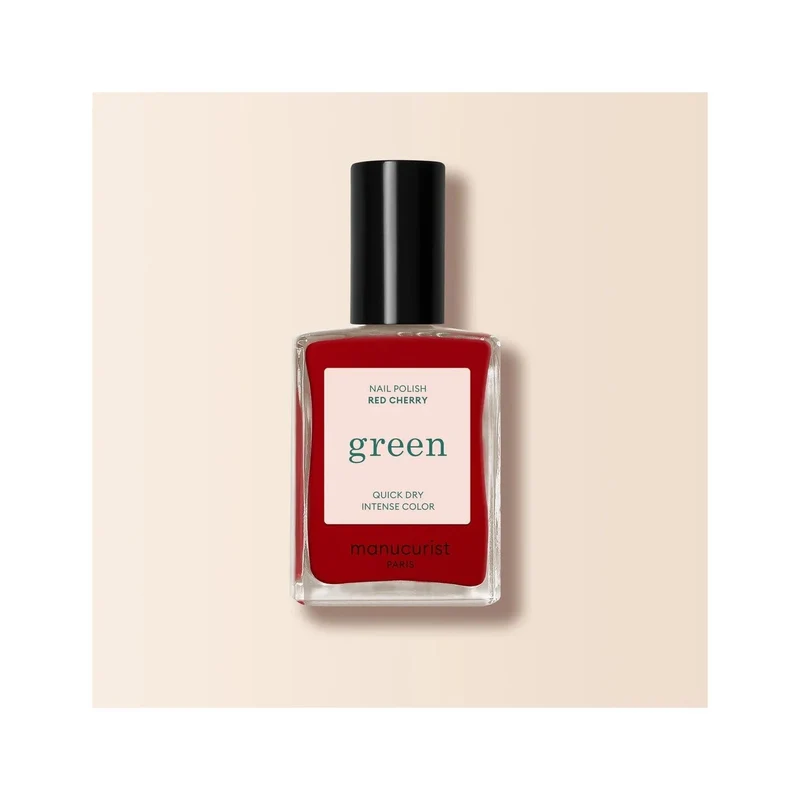 Manucurist Green Smalto Vegano Red Cherry 15ml