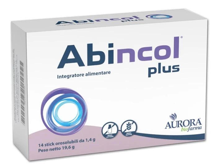 Abincol plus 14 stick orosolubili