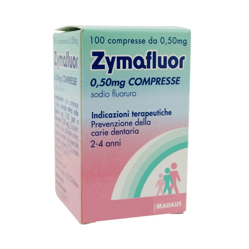 ZYMAFLUOR "0,50 MG COMPRESSE"100 COMPRESSE"