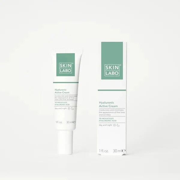 Skinlabo Crema Viso Attiva Acido Ialuronico 30ml