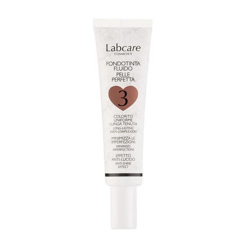 Labcare Fondotinta Fluido Pelle Perfetta Tonalità 3 30ml
